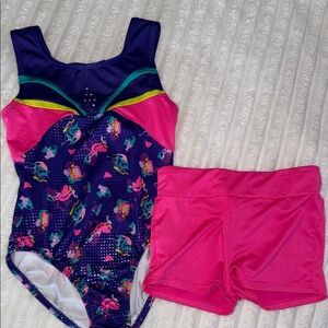 Freestyle gymnastics leotards